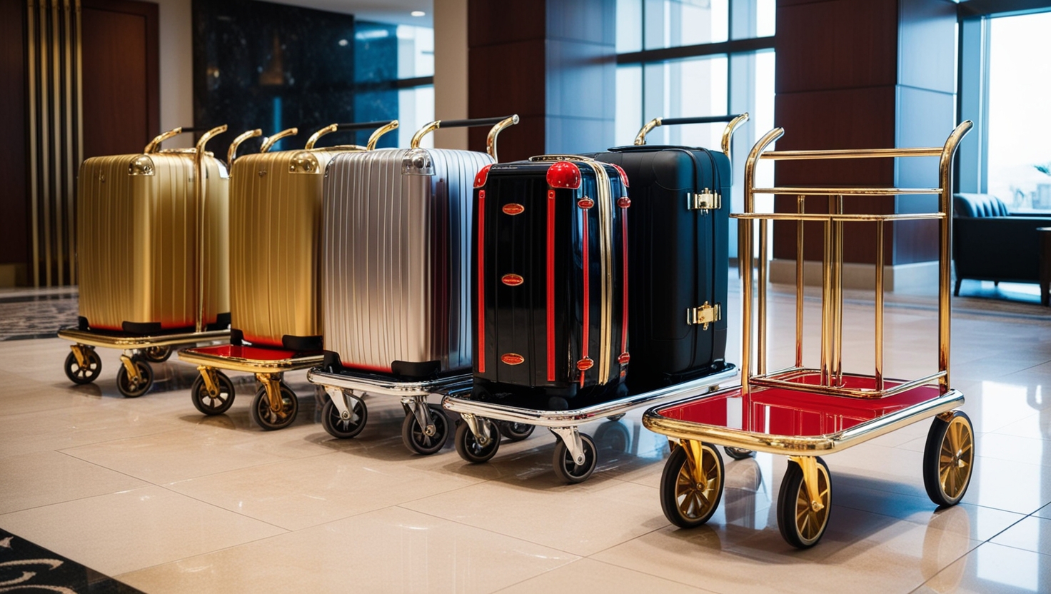 Luggage cart for hotel online